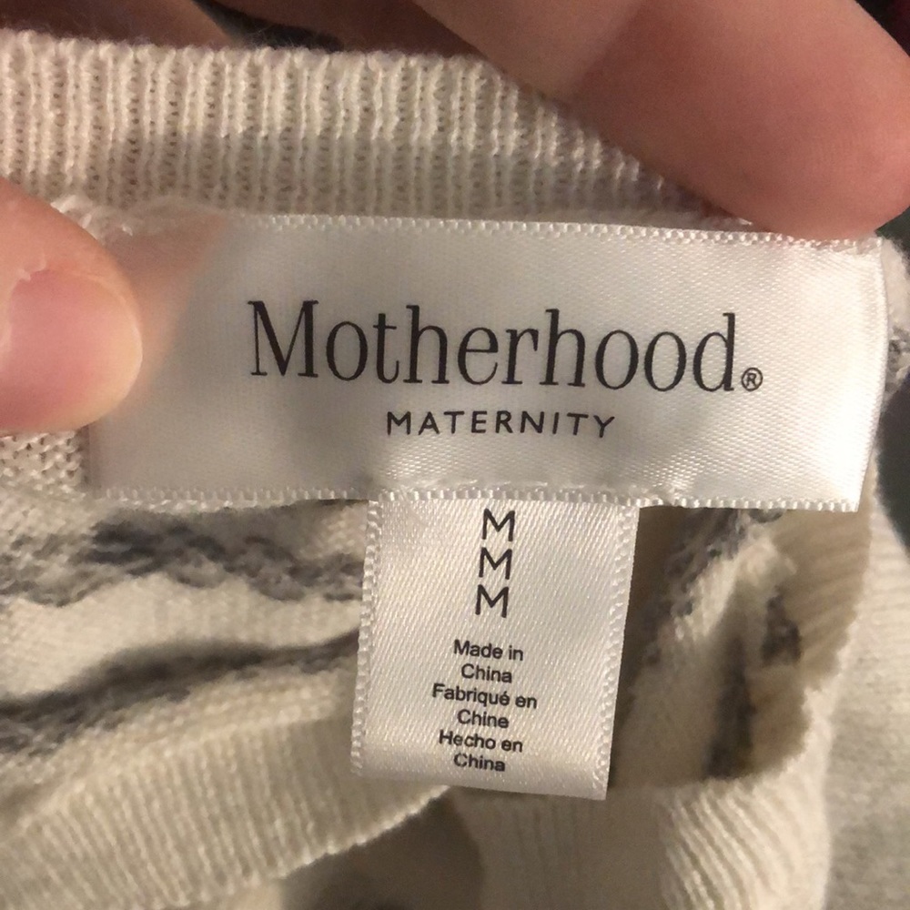 🔹4 for $30 Motherhood Maternity Lightweight Sweater, Medium - Picture 6 of 6